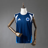 Cruzeiro treino regata Dark Blue home 2026/27 - Versão Torcedor