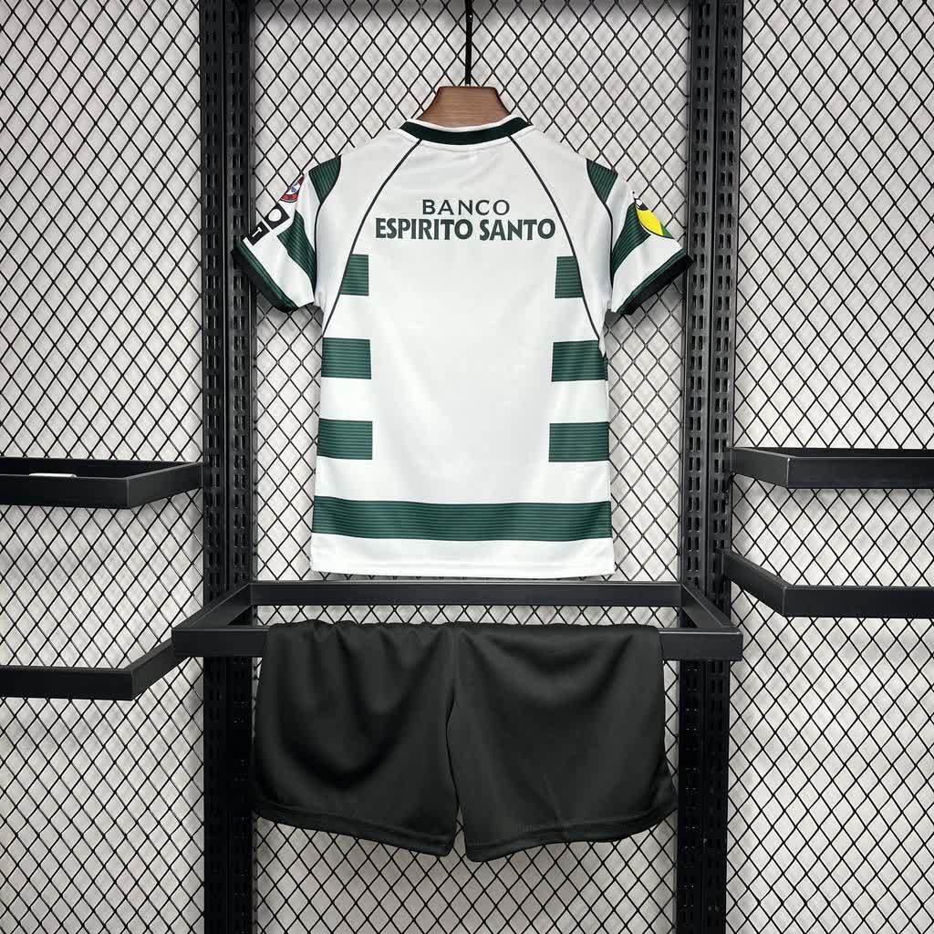 Sporting Lisboa Retrô 2001/03 - Kit Infantil
