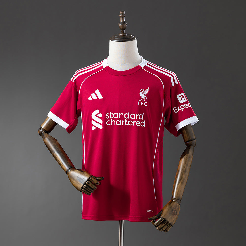 Liverpool Home 2025/26 - Versão Torcedor
