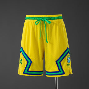 Calção de Basquete Brasil 2026 Amarelo (masculino) - 2026/27
