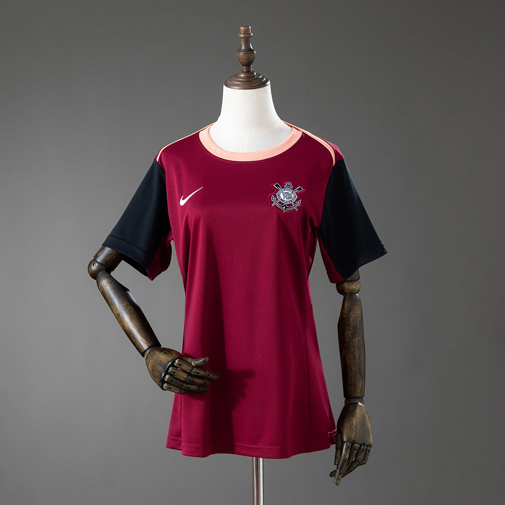Corinthians Treino Bordô 2026/27 - Versão Feminina