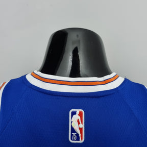Camisa NBA NY Knicks #30 Randle - 75° Aniversário Limited Blue