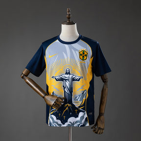 Brasil Cristo Redentor Amarela 2026/27 - Versão Torcedor