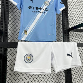 Manchester City home 25/26 - Kit Infantil