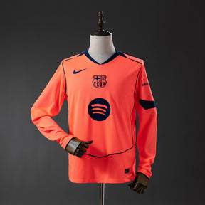 Barcelona Third 2025/26 - Versão Torcedor (Manga Longa)