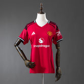 Manchester United home 2025/26 - Versão Feminina