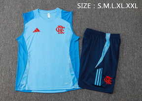 Flamengo kit de treino adulto azul (masculino) - 2025