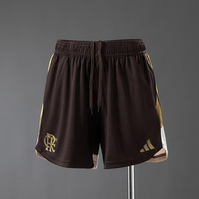 Flamengo Short adulto treino marrom (feminino) - 2026/27
