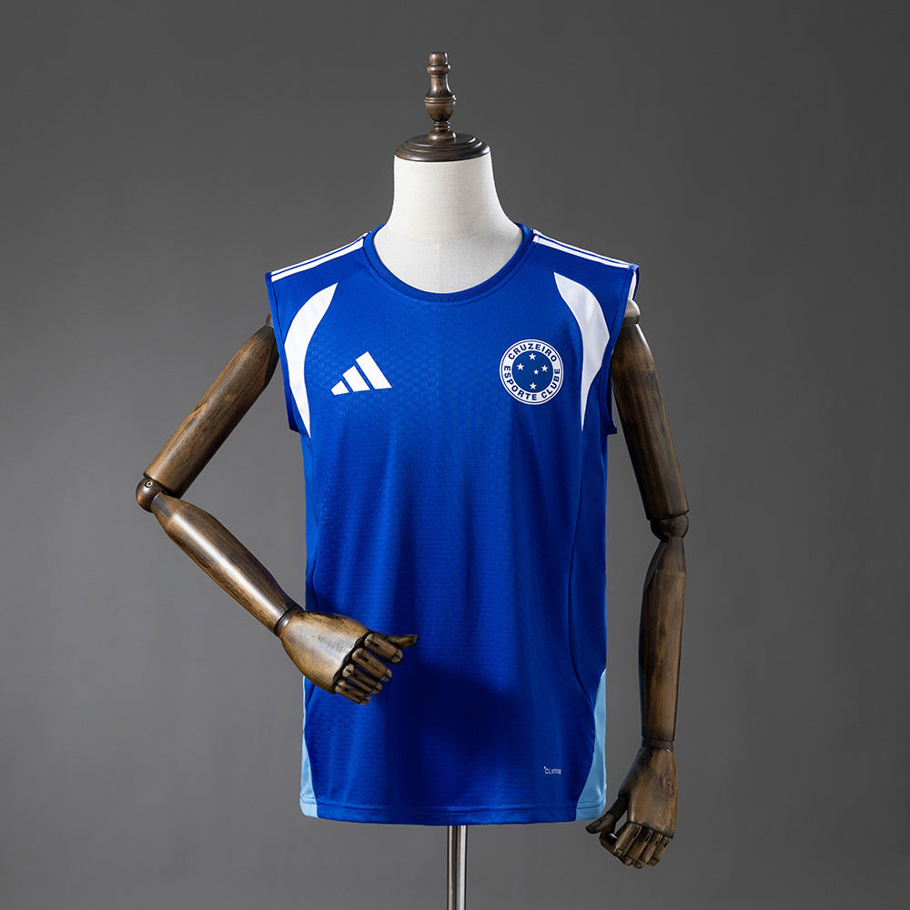 Cruzeiro treino regata Blue home 2026/27 - Versão Torcedor