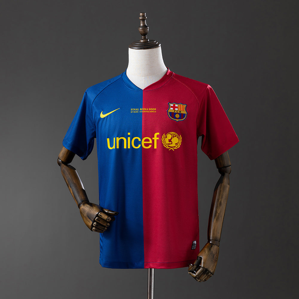 Barcelona Retrô Home 2008/09 - UEFA Champions League