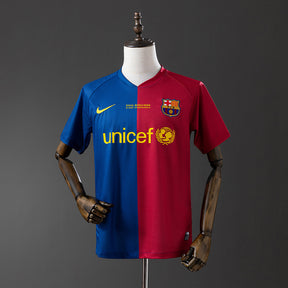Barcelona Retrô Home 2008/09 - UEFA Champions League