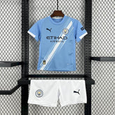Manchester City home 25/26 - Kit Infantil