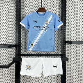Manchester City home 25/26 - Kit Infantil