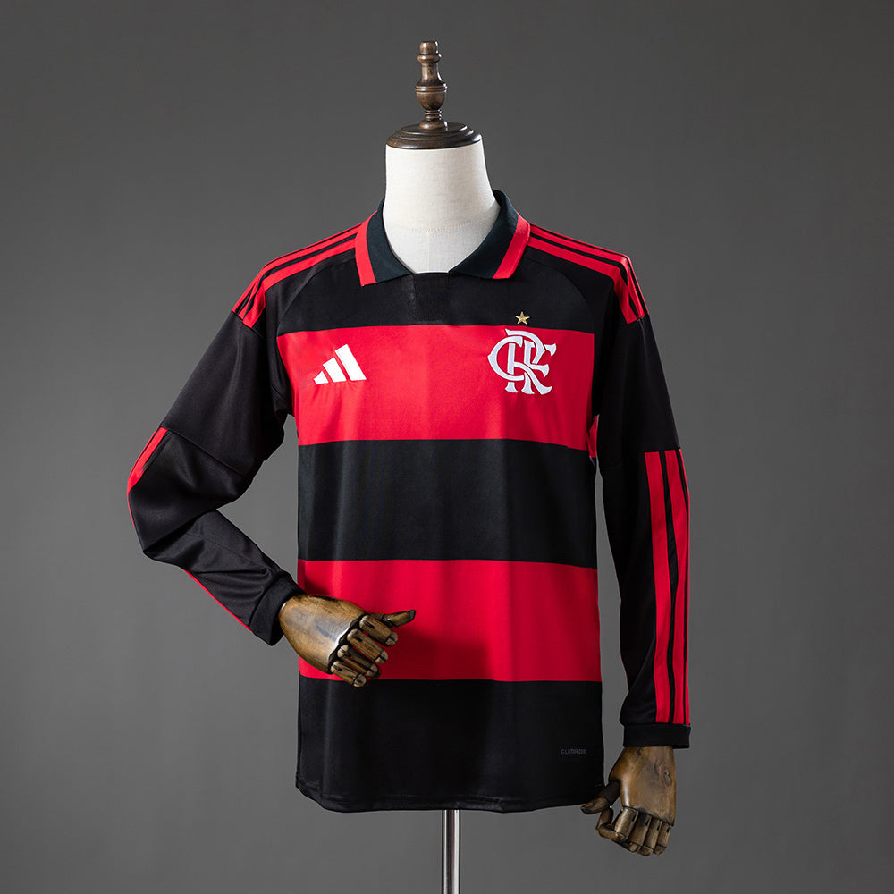 Flamengo Home 2026/27 - Versão Torcedor (Manga Longa)