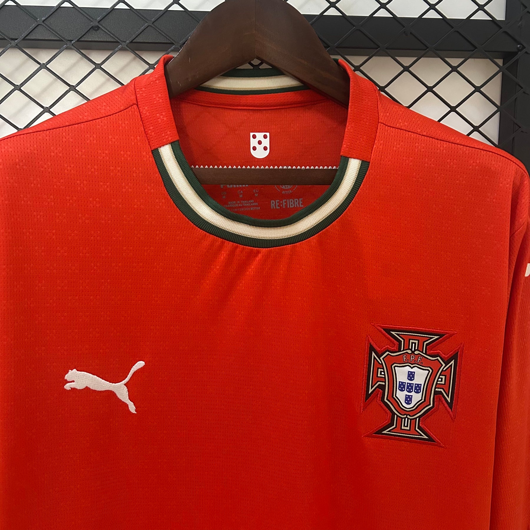 Portugal Home 2025/26 - Versão Torcedor (Manga Longa)