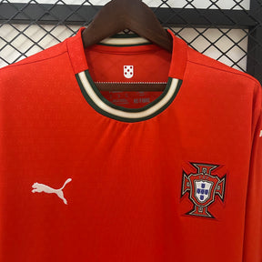 Portugal Home 2025/26 - Versão Torcedor (Manga Longa)