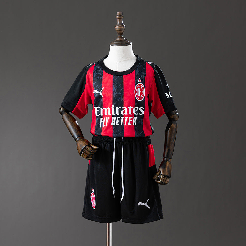 AC Milan home 25/26 - Kit Infantil