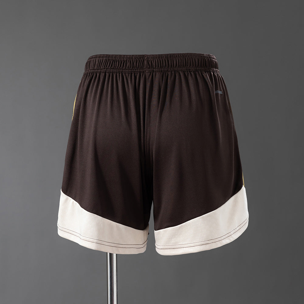 Flamengo Short adulto treino marrom (feminino) - 2026/27